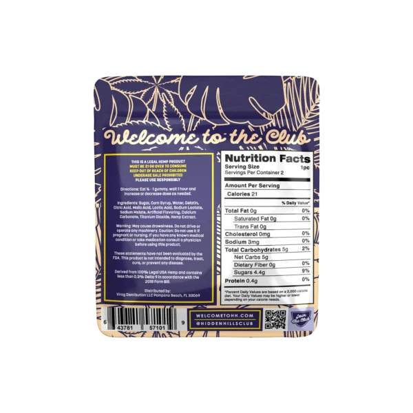 Sour Mango | Heady Blend | 1000mg Edibles - Image 3